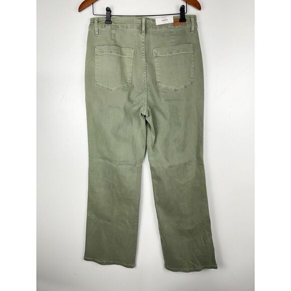 Judy Blue Sz 31 Greenwich High Rise Front Seam Straight Jeans NWT JB88688 Sage - Picture 4 of 5